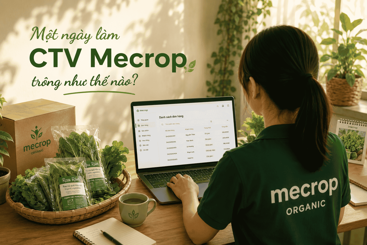 Một ngày làm CTV Mecrop trông như thế nào