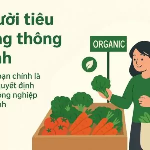 Người tiêu dùng thông minh – Vì sao bạn chính là người quyết định cách nông nghiệp vận hành